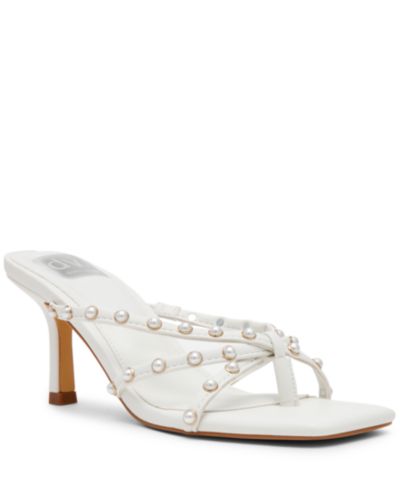 DV Dolce Vita Women's Zini Studded Stiletto-Heel Dress Sandals