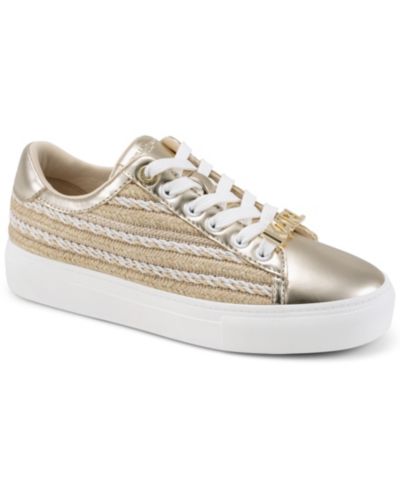 Женские кеды KARL LAGERFELD PARIS Cate Pearl Lace-Up Sneakers