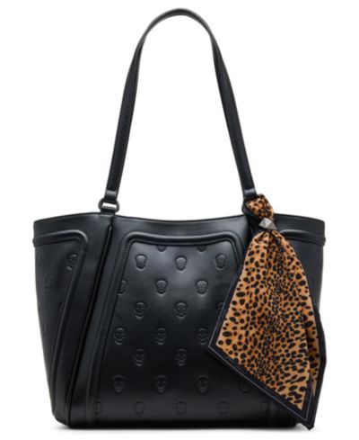 Сумка-тоут Betsey Johnson SKULLICIOUS W/ SCARF