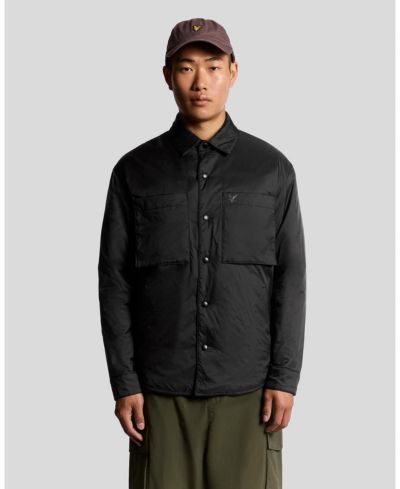 Lyle & Scott Men's Long Sleeve Collared Insulated Overshirt