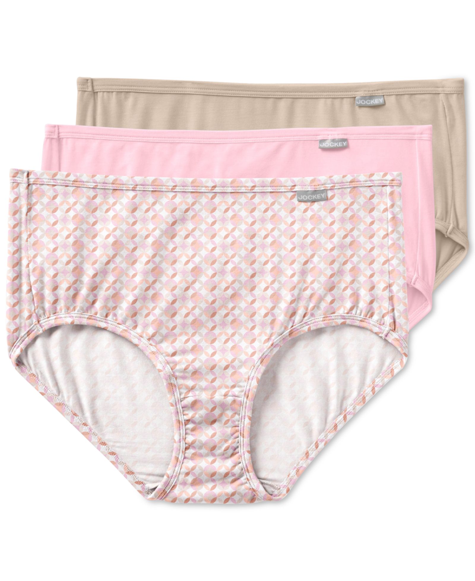 Jockey Elance Supersoft 3 Pack Brief Underwear 2073