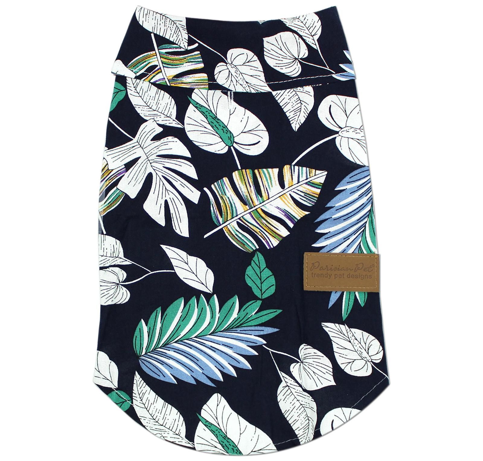 Детская рубашка Parisian Pet Palm Leaves Camp Dog