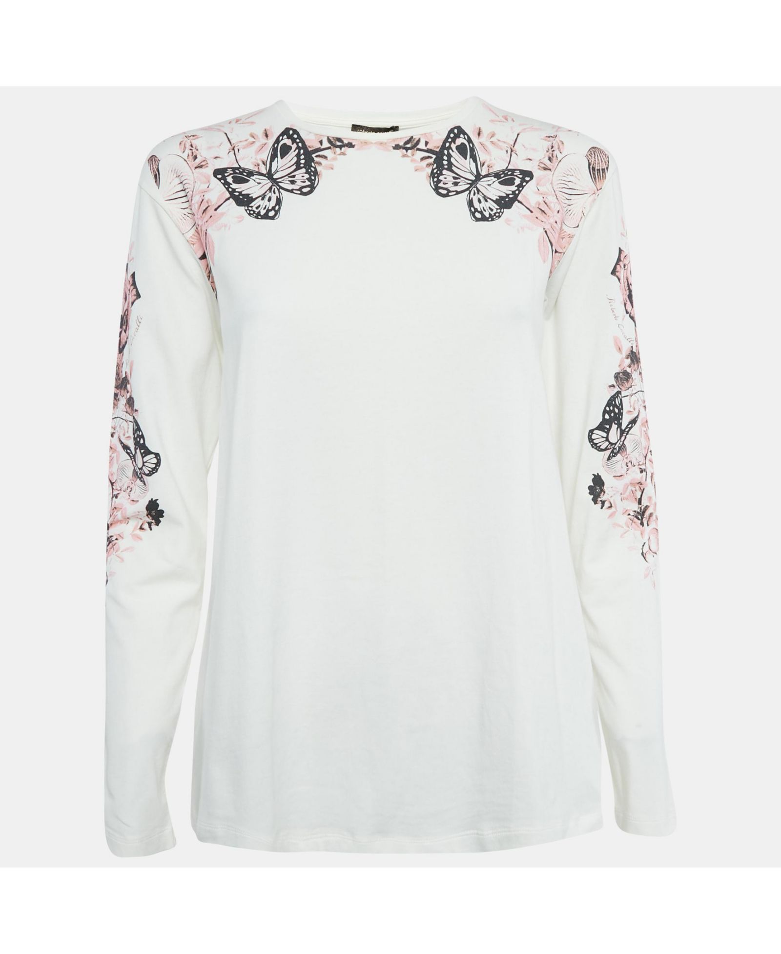 Pre-Owned Roberto Cavalli Women's Cotton T-Shirt