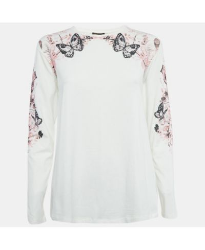Pre-Owned Roberto Cavalli Women's Cotton T-Shirt
