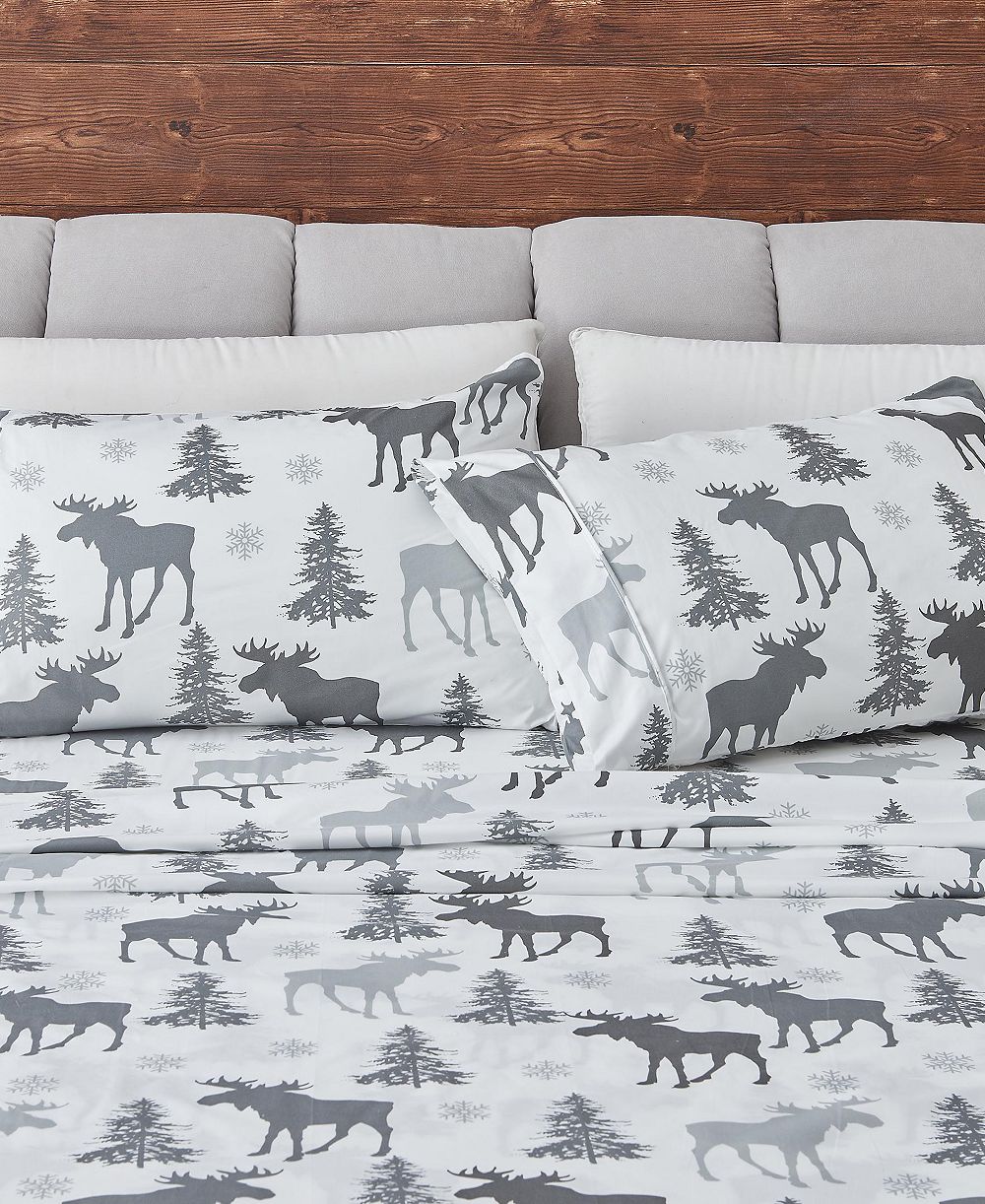 Linery and Co. Ultra-Soft Lodge-Inspired Brushed Microfiber Sheet Set