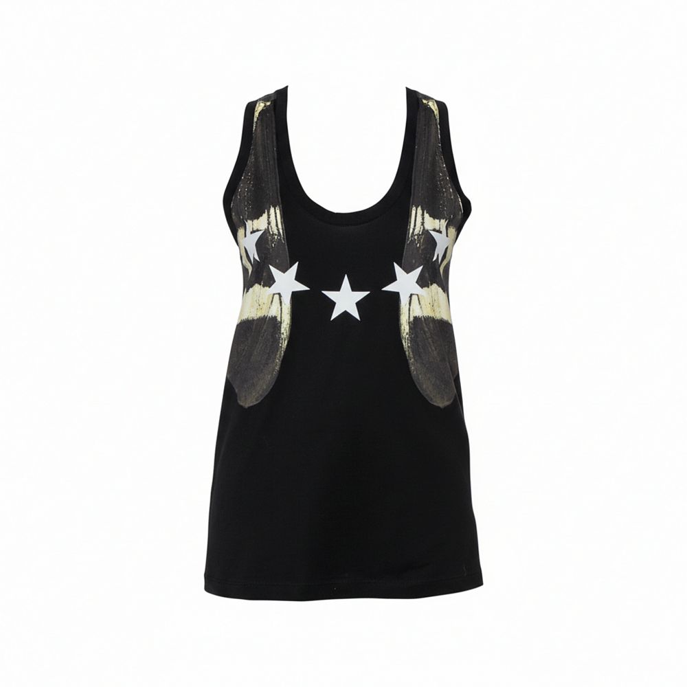 Pre-Owned Givenchy Women's Star Printed Cotton Tank Top