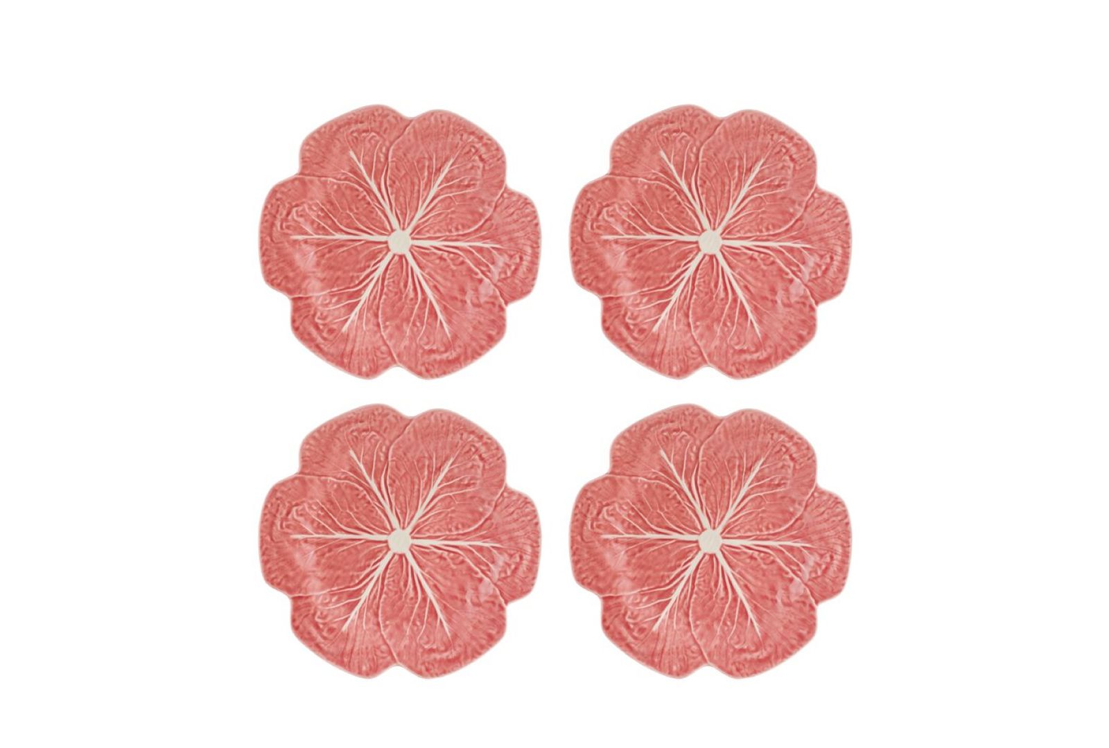 Тарелки Bordallo Pinheiro Cabbage, набор из 4 шт