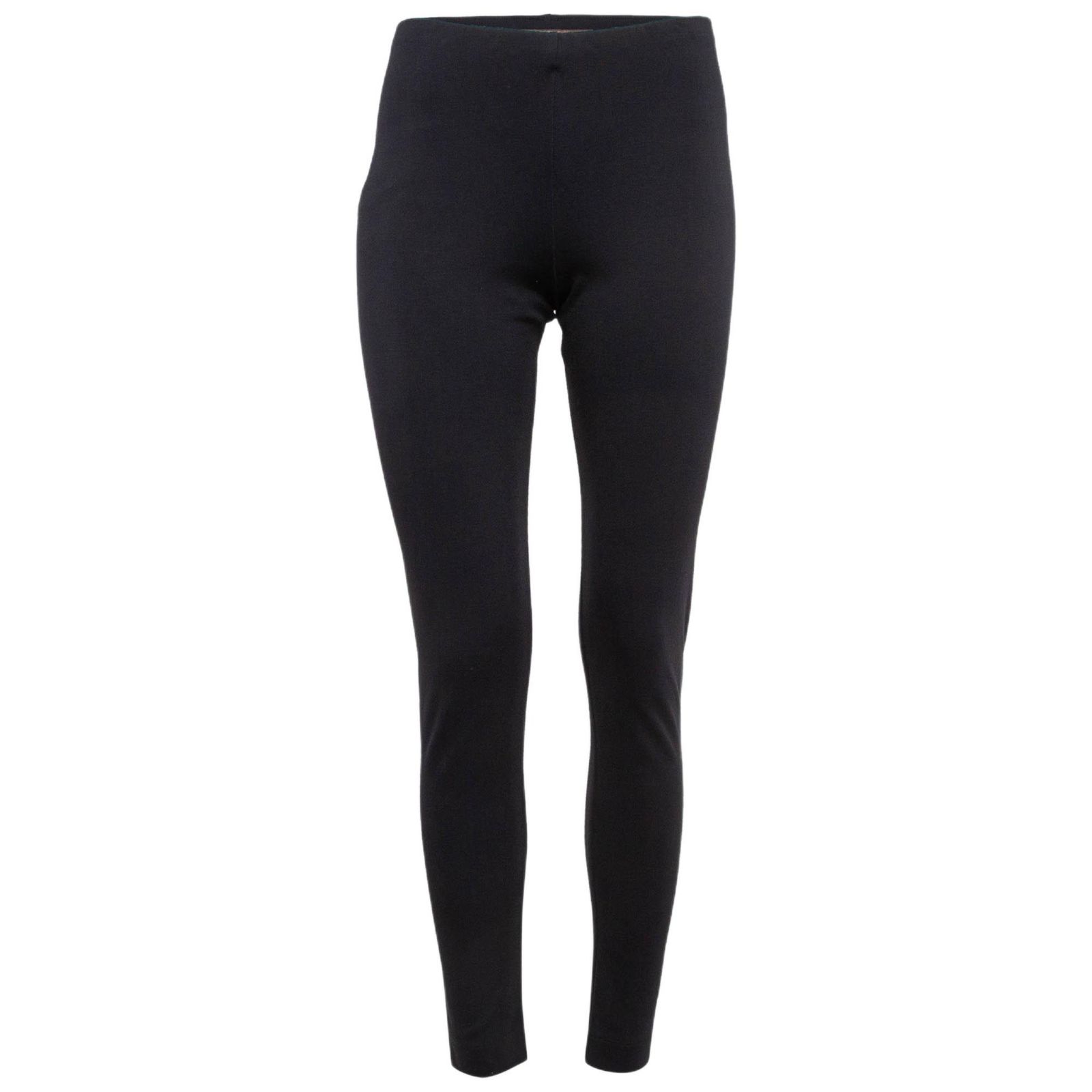 Pre-Owned Roberto Cavalli Women's Navy Blue Stretch Knit Leggings