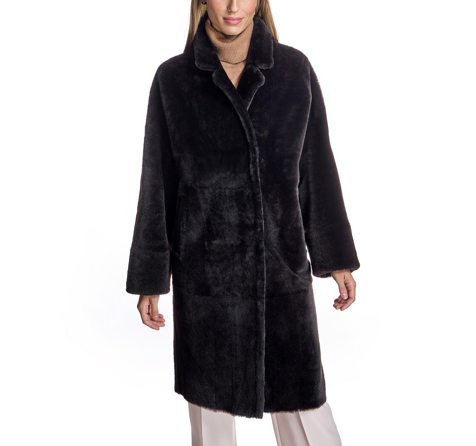 Женское пальто Julia & Stella By Maximilian Shearling Lamb
