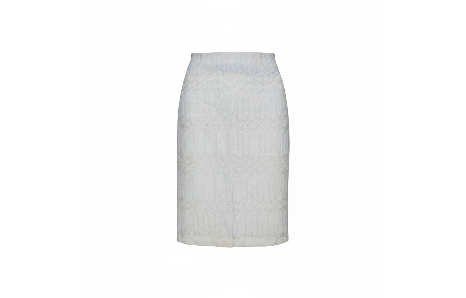 Pre-Owned Missoni Women's Cream Lace Mini Skirt