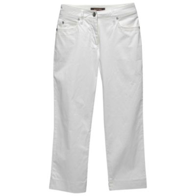 Pre-Owned Roberto Cavalli Women's Cotton Capri Pants