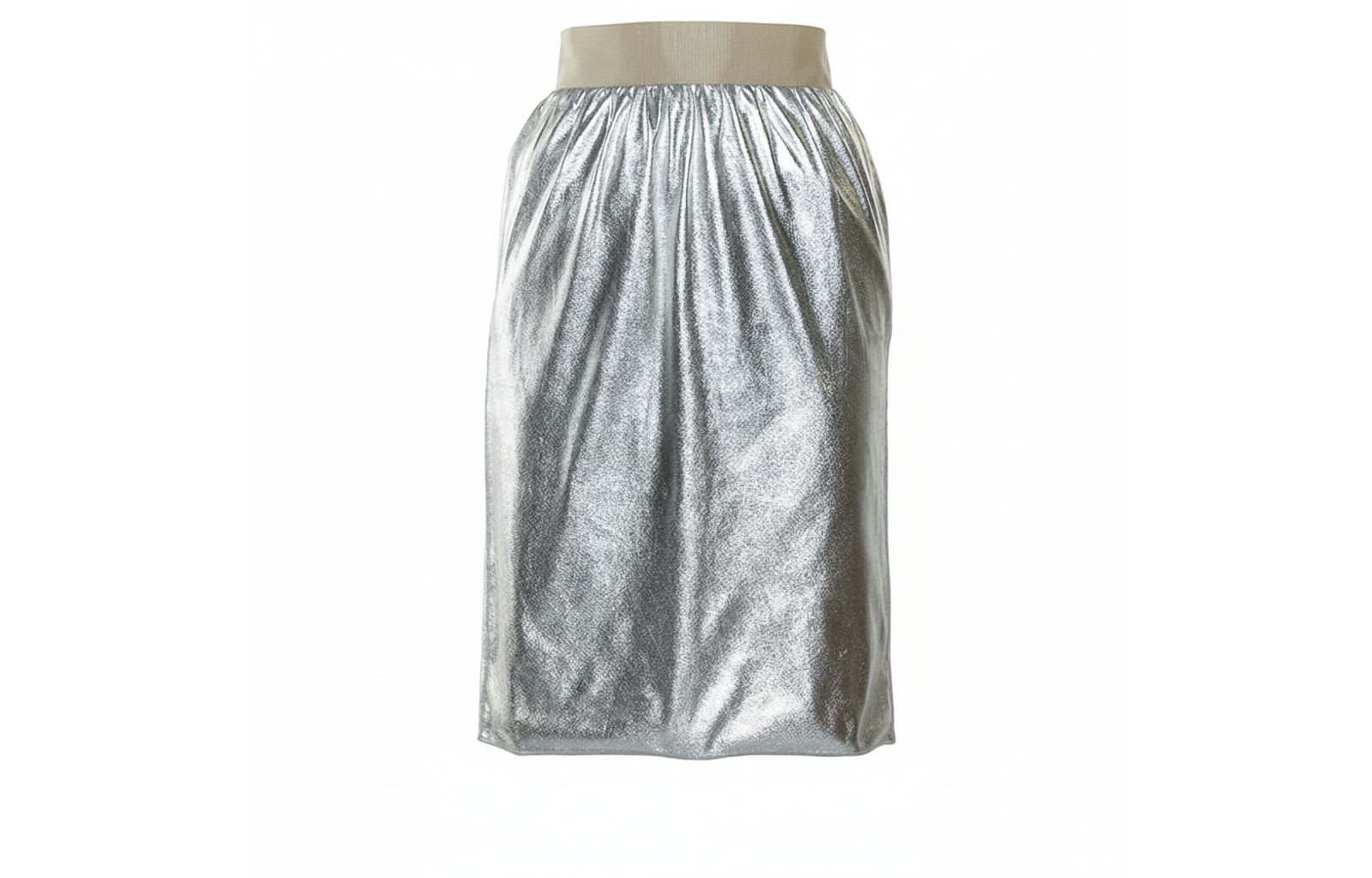 Pre-Owned Dolce & Gabbana Women's Pre-Owned Dolce and Gabbana Faux Leather Pencil Skirt