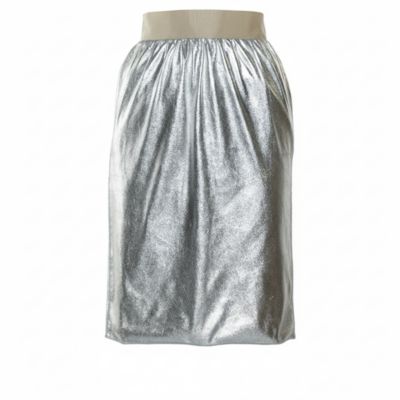 Pre-Owned Dolce & Gabbana Women's Pre-Owned Dolce and Gabbana Faux Leather Pencil Skirt