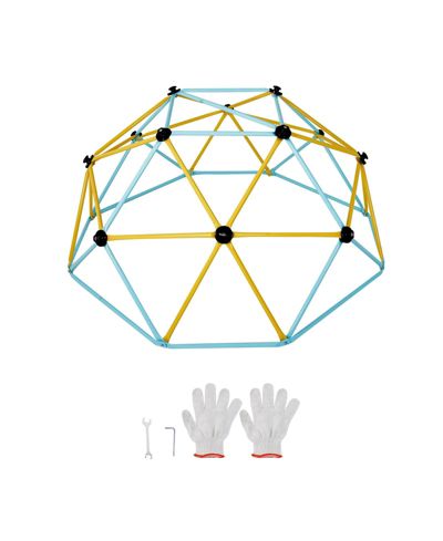 Sugift 6Ft Kids Climbing Dome Steel 600 Lb Capacity, Ages 3+