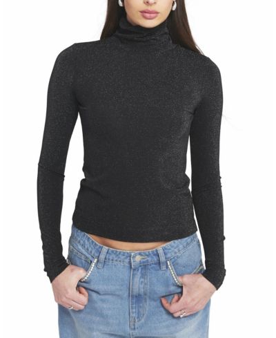 Женский вязаный топ с высоким воротником ELLE Collection