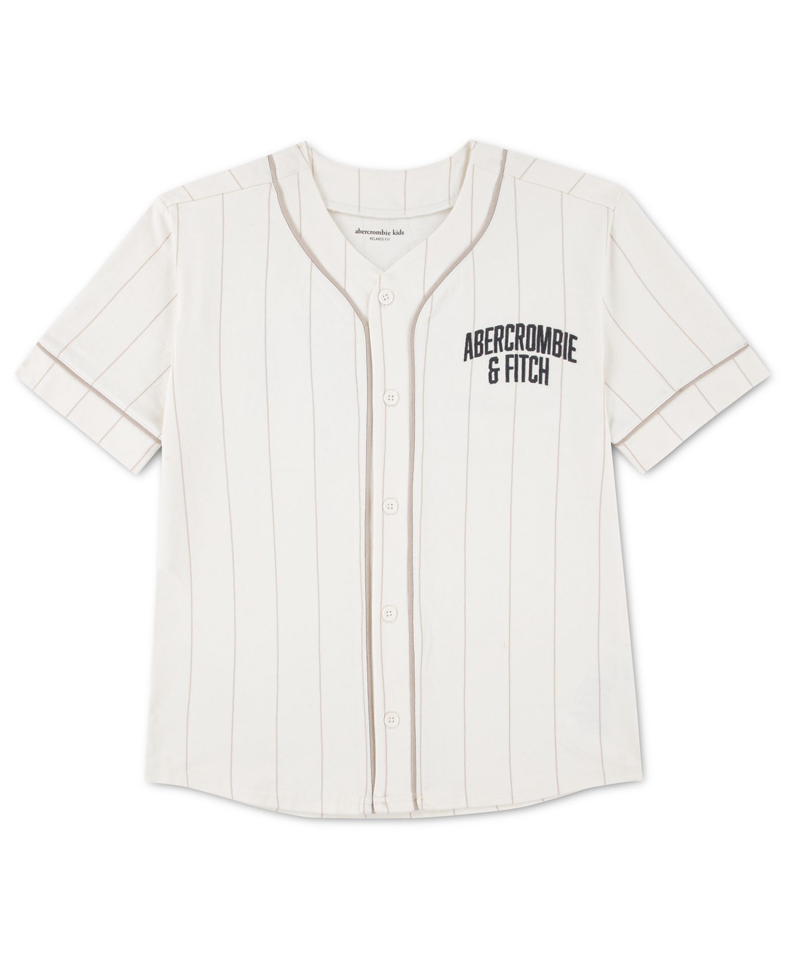 abercrombie kids Boys' Baseball Piping Shirt