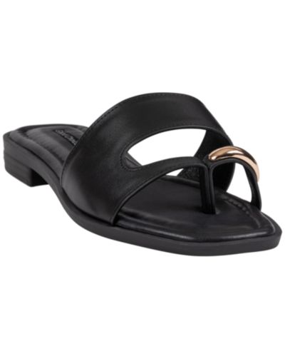 GC Shoes Женские сандалии-шлепанцы Halie Toe Ring Slide Flat