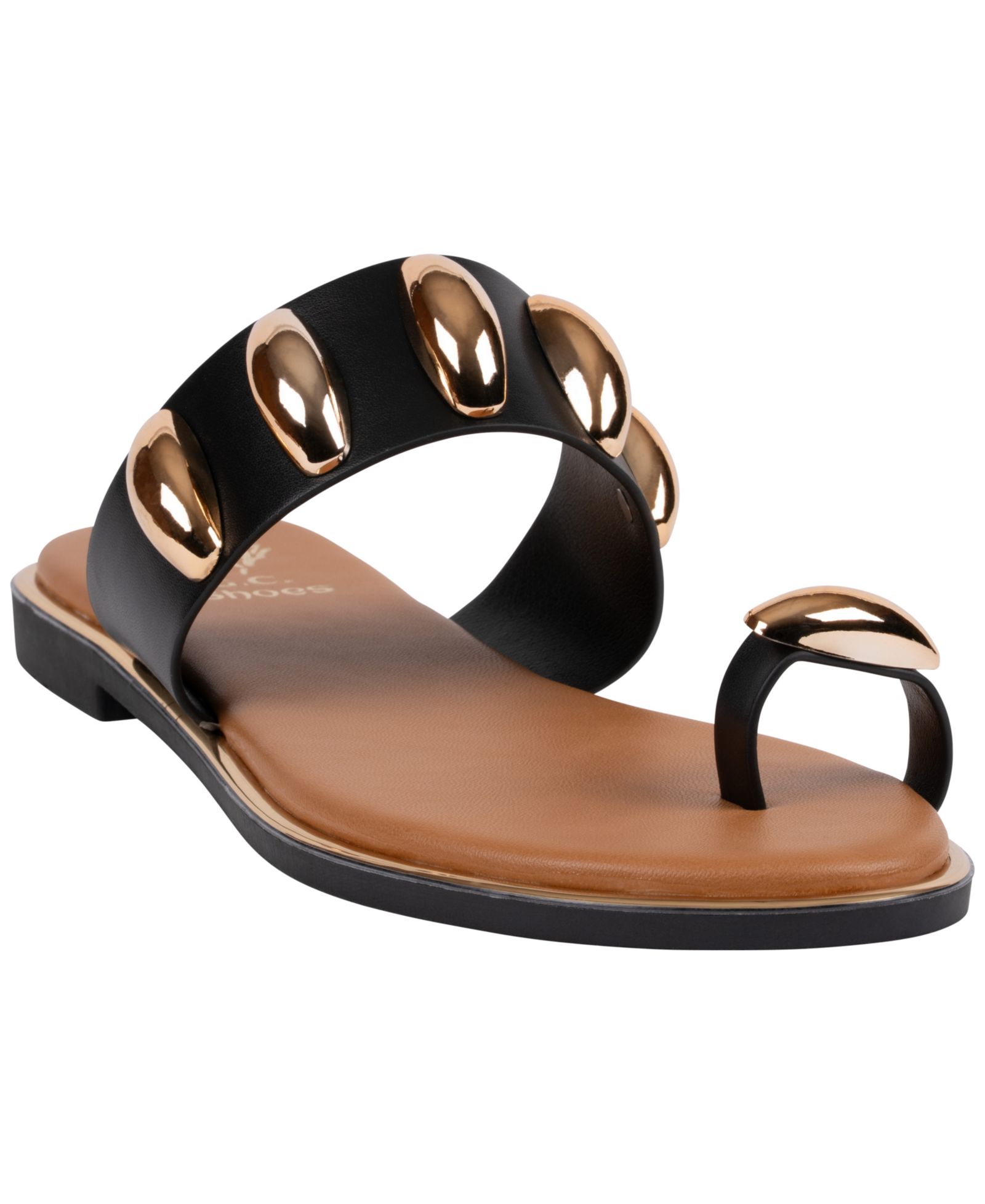 Сандалии GC Shoes Women's Kenley Toe Ring Hardware Flat