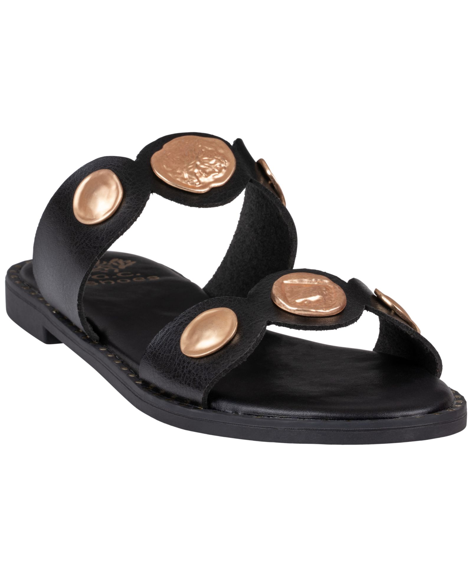 GC Shoes Women's Nolah Double Band Slide Flat Sandals