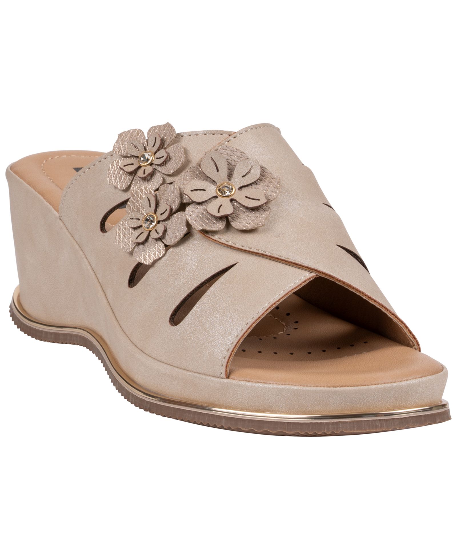 GC Shoes Women's Sarel Comfort Wedge Sandals