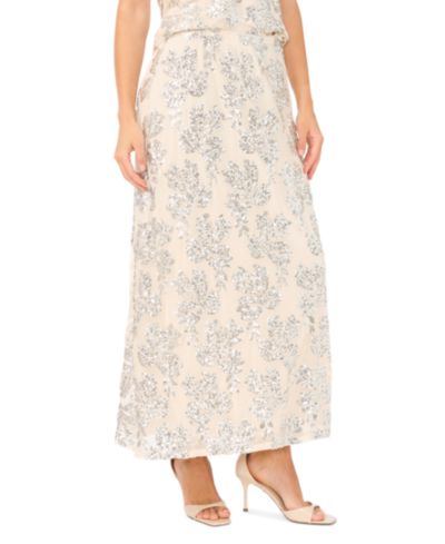 MSK Women's A-Line Maxi Skirt