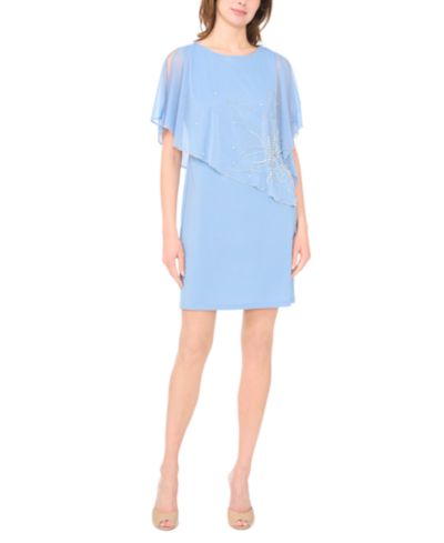 MSK Women's Crew Neck Short Dress