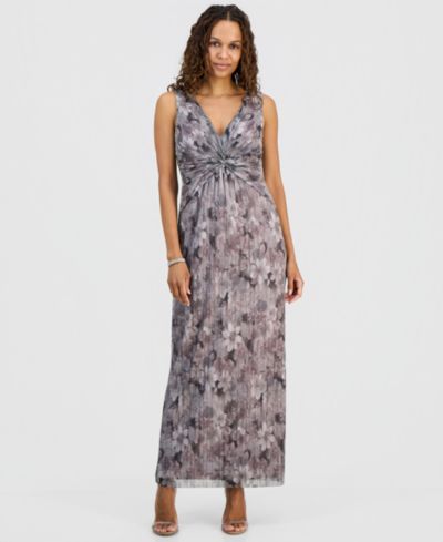 Платье Connected Petite Metallic Floral