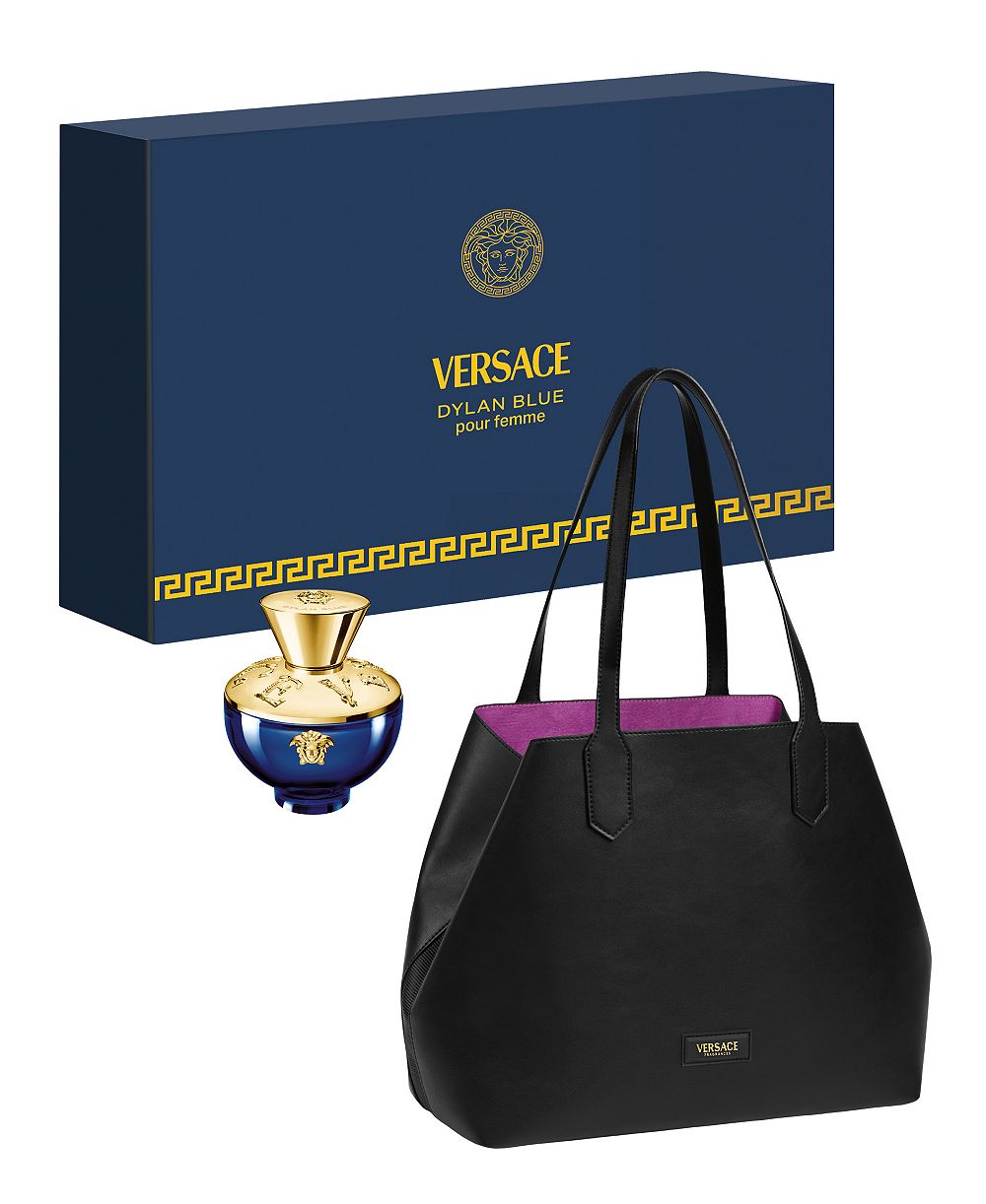 Versace Набор парфюмерии Dylan Blue Pour Femme с сумкой-тоутом