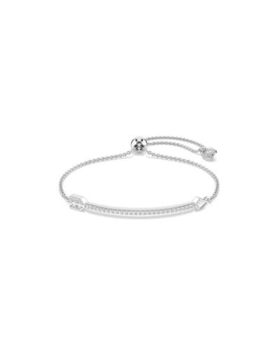 Браслет Swarovski Mixed Cuts, Arrow, White, Rhodium Plated