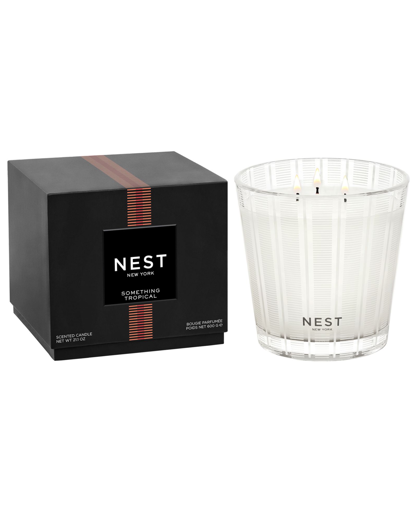 Ароматическая свеча NEST New York Something Tropical, 3 фитиля, 21.1 oz.