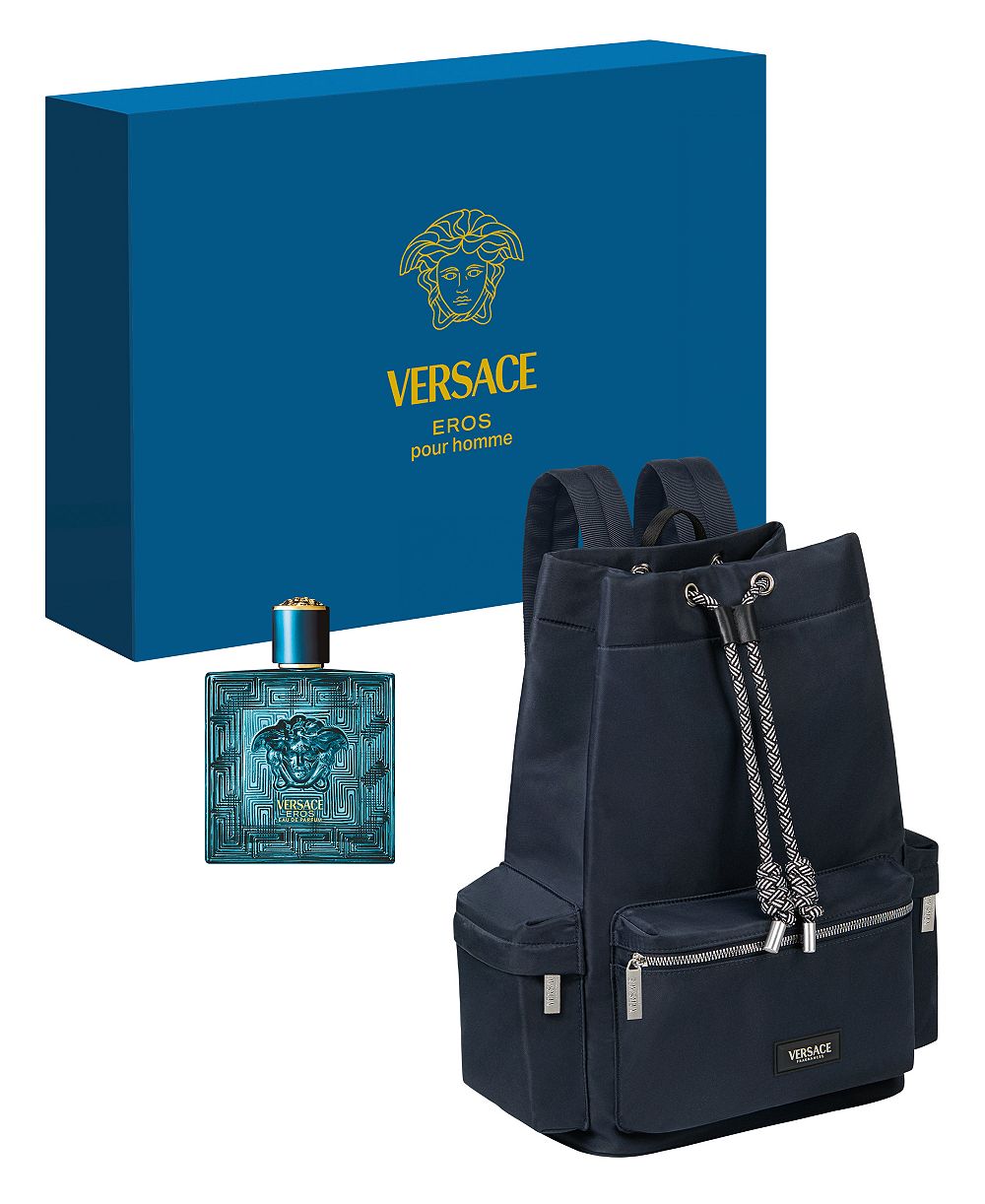 Versace 2-Piece Eros Eau de Parfum Summer Set with Backpack