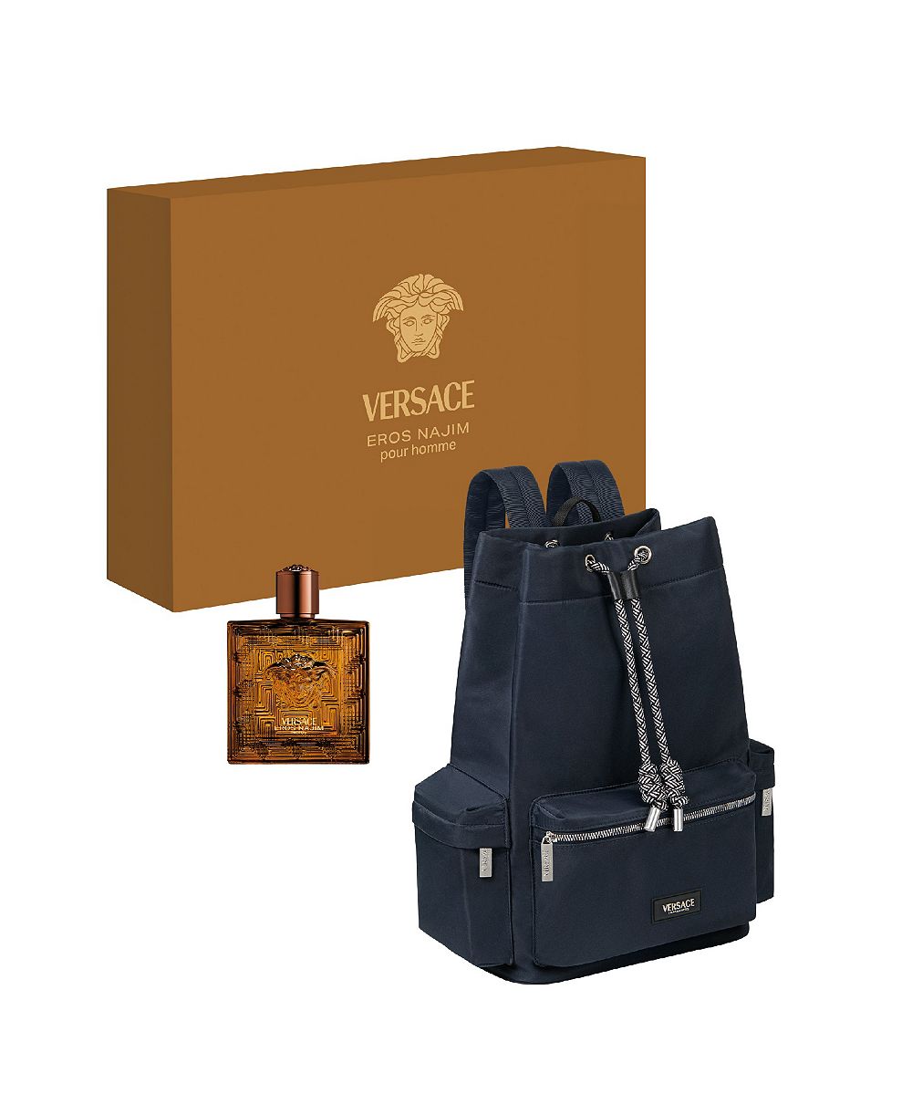 Versace 2-Piece Eros Najim Parfum Summer Set with Backpack