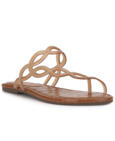 Женские сандалии Jessica Simpson Women's Aloni Jelly Toe-Ring Flat