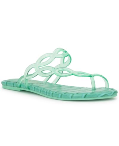 Женские сандалии Jessica Simpson Women's Aloni Jelly Toe-Ring Flat
