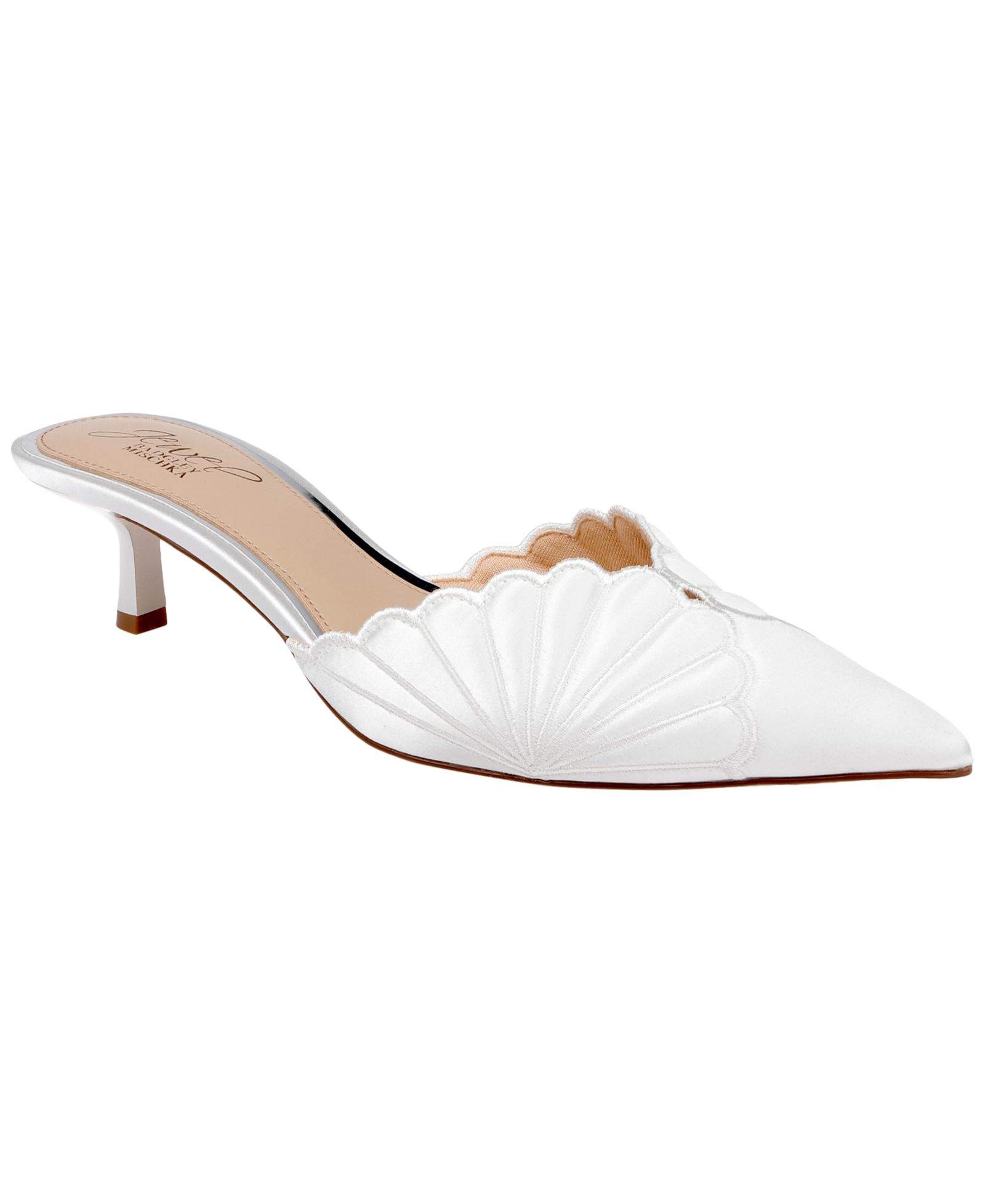 Jewel Badgley Mischka Women's Palmer Slip-On Evening Mule