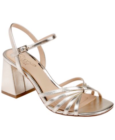 Jewel Badgley Mischka Женские сандалии Patience с квадратным носком