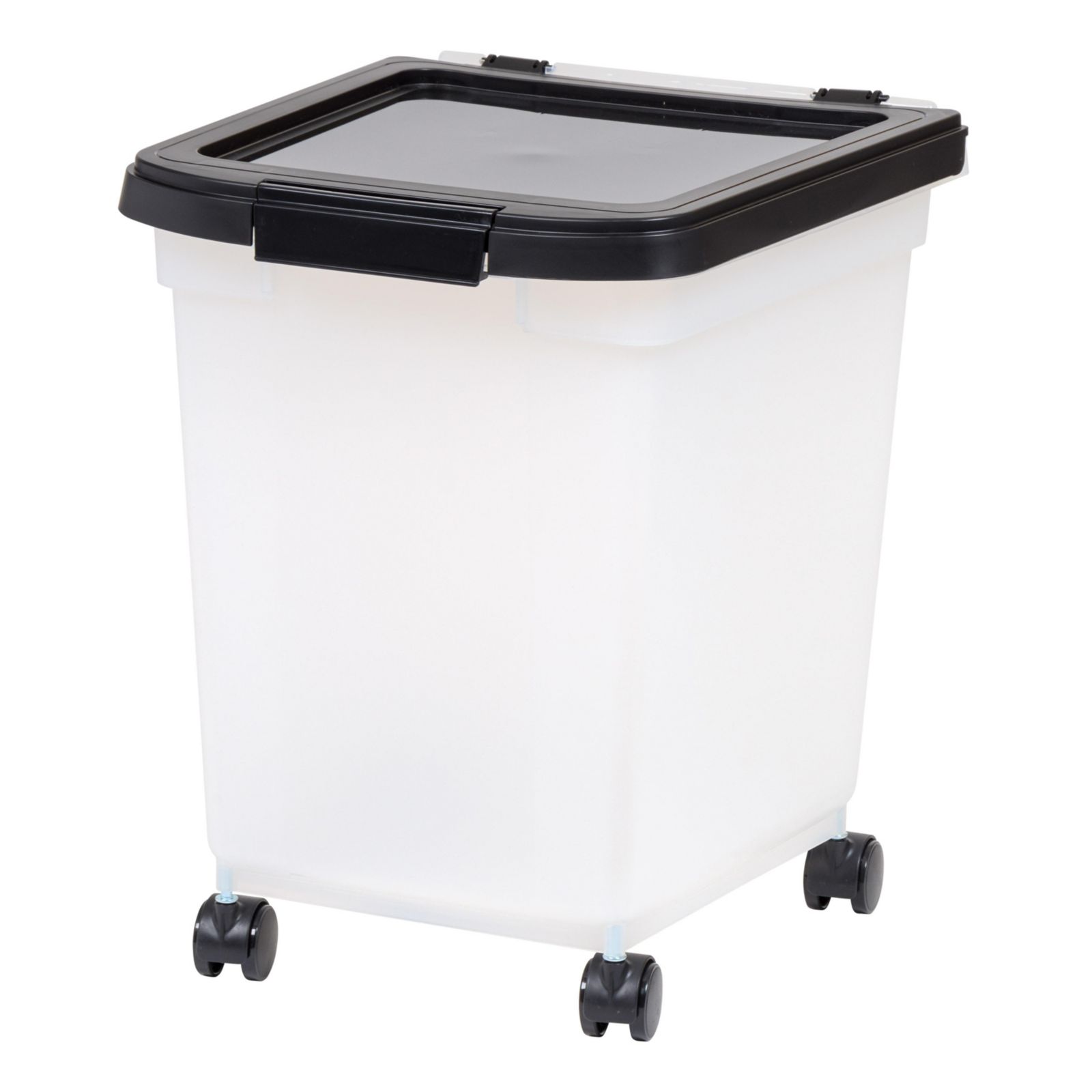 Контейнер для корма IRIS 32.5 Qt/25 Lbs с герметичной крышкой, черный