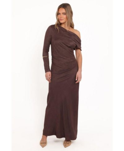 Petal and Pup Women's Olympia Off Shoulder Maxi Dress
