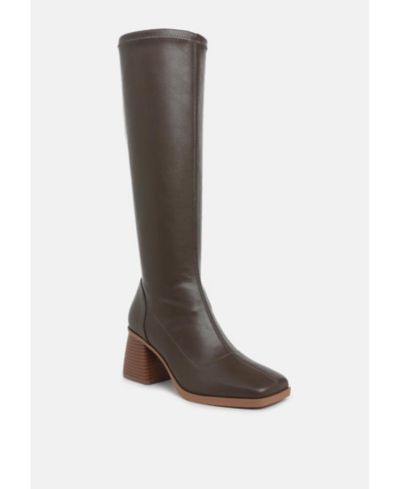 London Rag Women's Menomi Faux Leather Boots