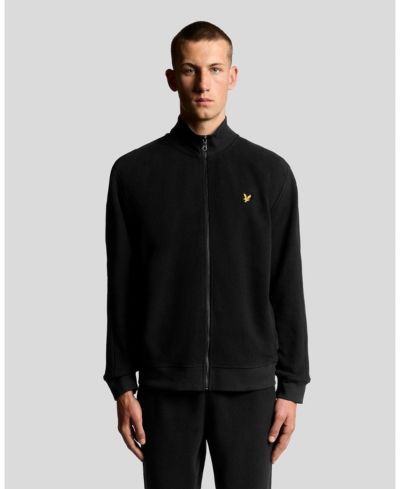 Мужская флисовая спортивная куртка Lyle & Scott с длинным рукавом