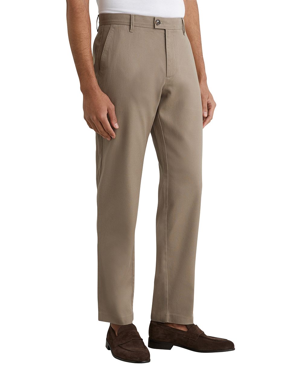 REISS Men's Dobby Pique Chino Pant