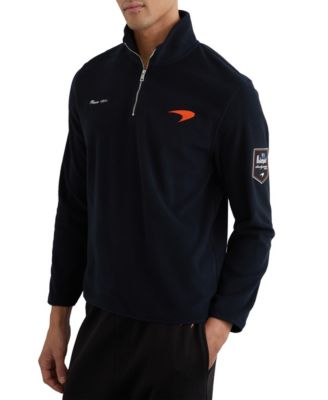 REISS Мужской флисовый поло-свитшот с молнией Mclaren
