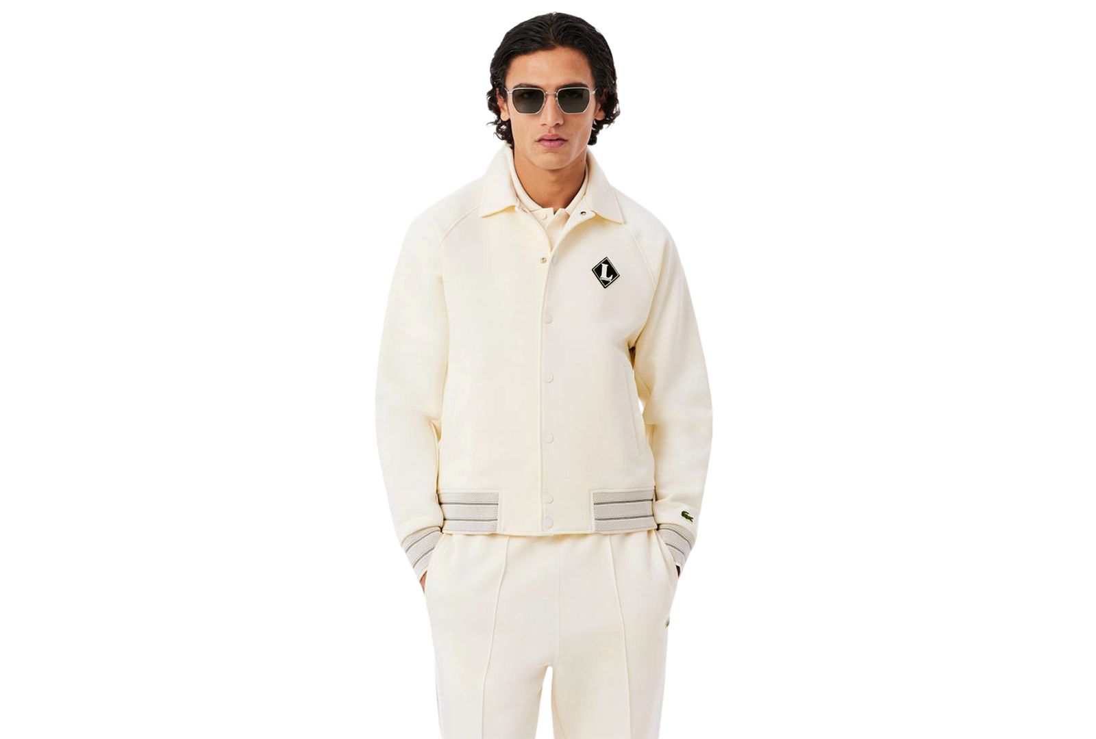 Lacoste Men's Raglan Bomber Jacket