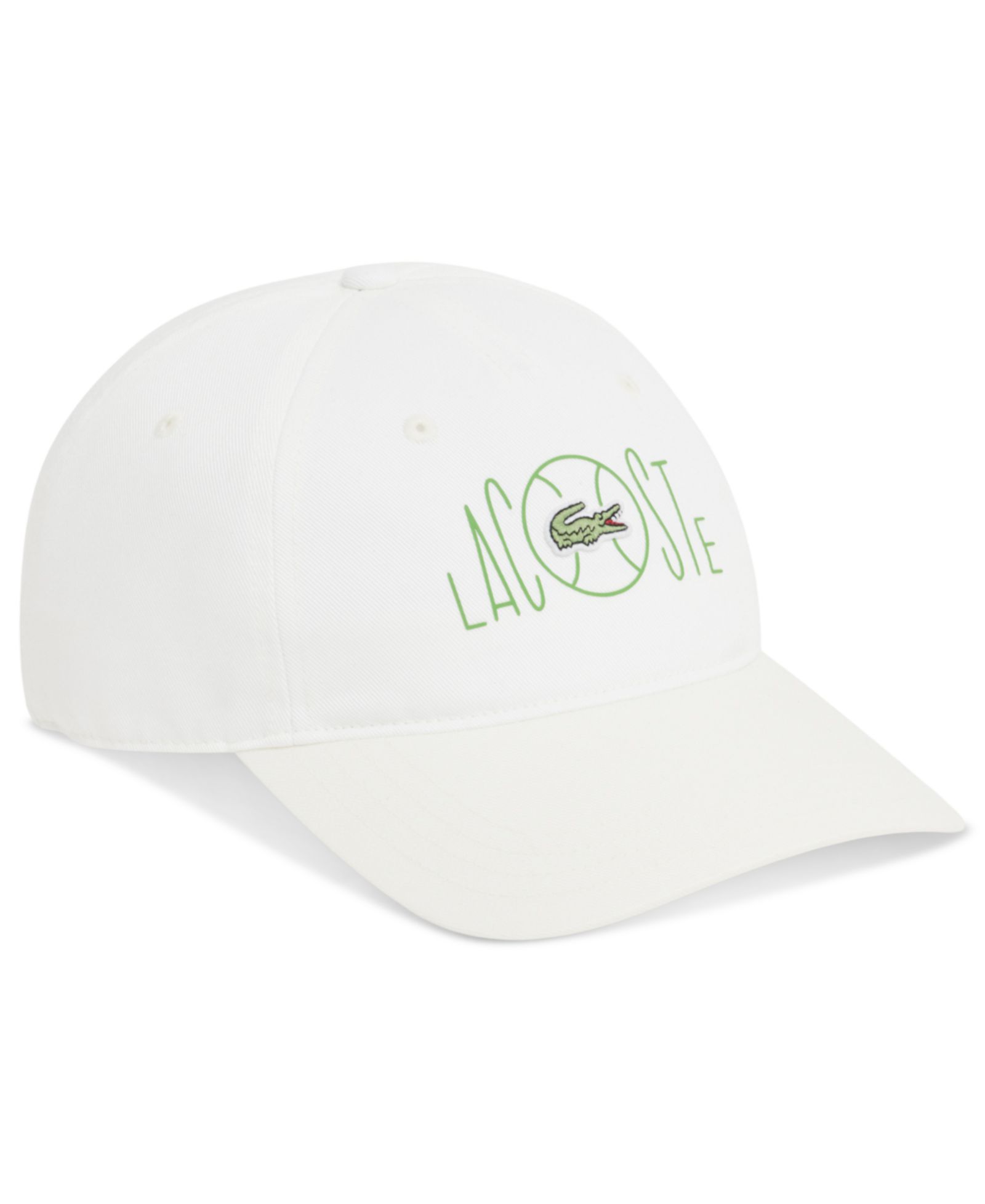 Lacoste Men's Printed Twill 5-Panel Adjustable Hat