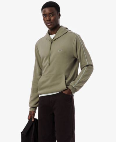 Lacoste мужской худи с молнией и логотипом Classic-Fit Logo Stripe