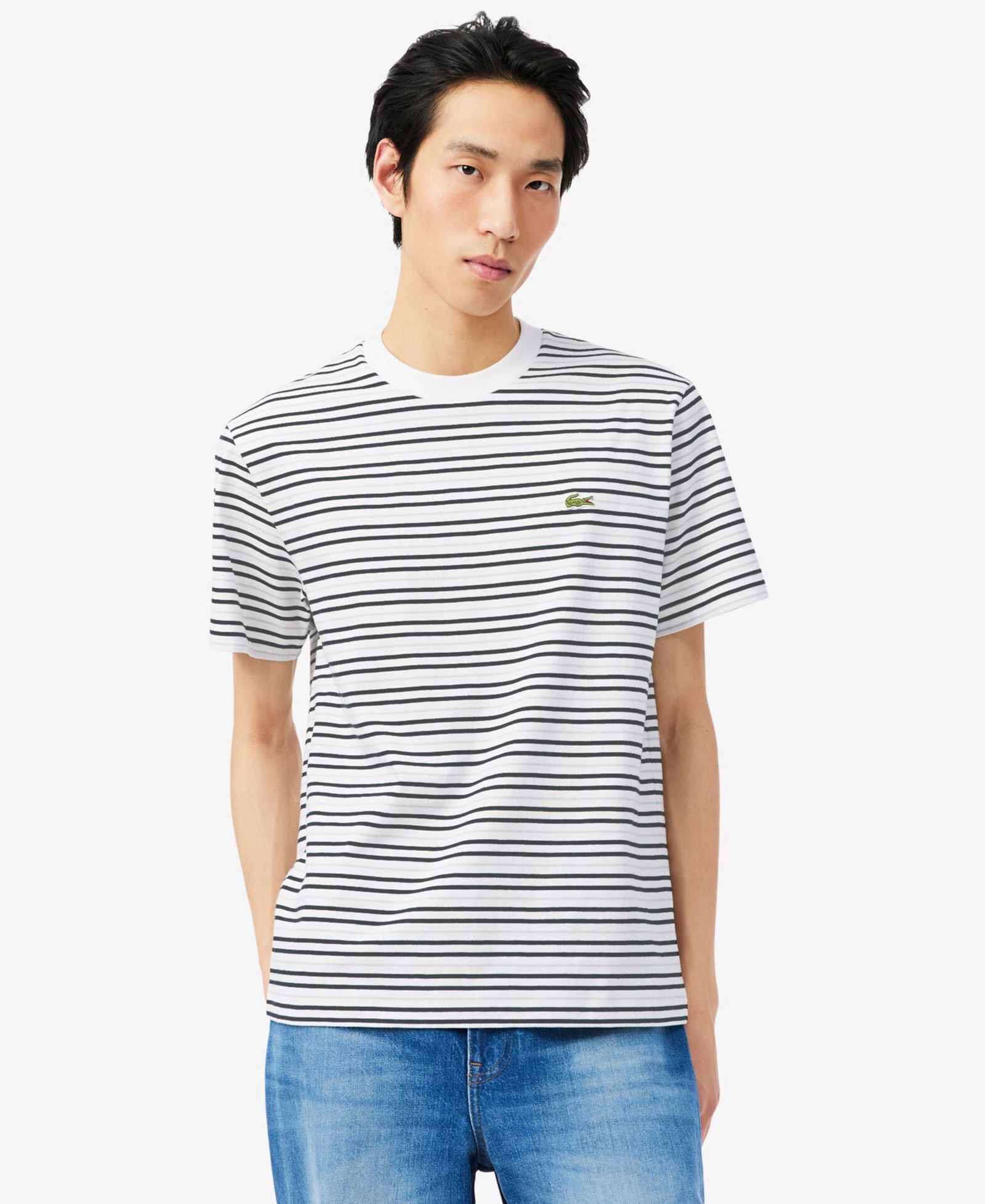 Lacoste Men's Striped Short-Sleeve T-Shirt