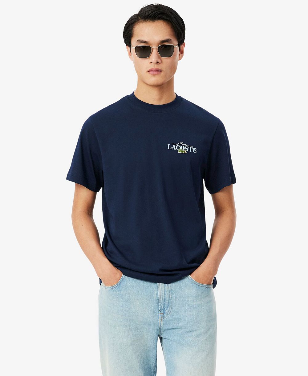 Lacoste	Men's Short-Sleeve Printed T-Shirt