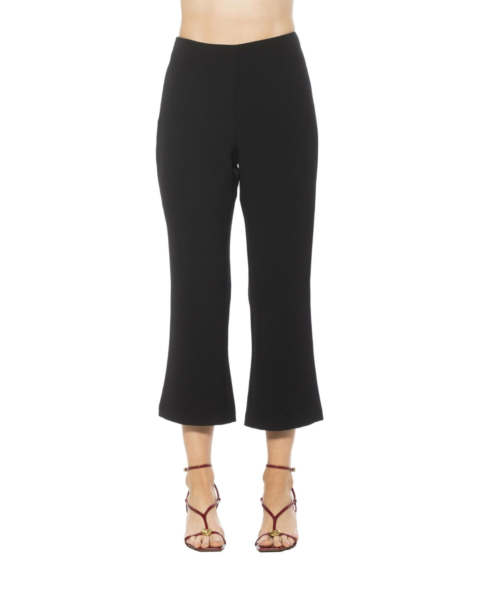 Женские укороченные брюки Alexia Admor Quinn Flared Cropped Capri