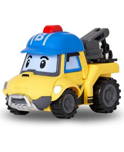 Игрушечная металлическая машина Robocar Poli Die-Cast Metal Emergency Rescue Vehicle - Bucky | Подарок для обучения детей, обучение вождению и ролевые игры