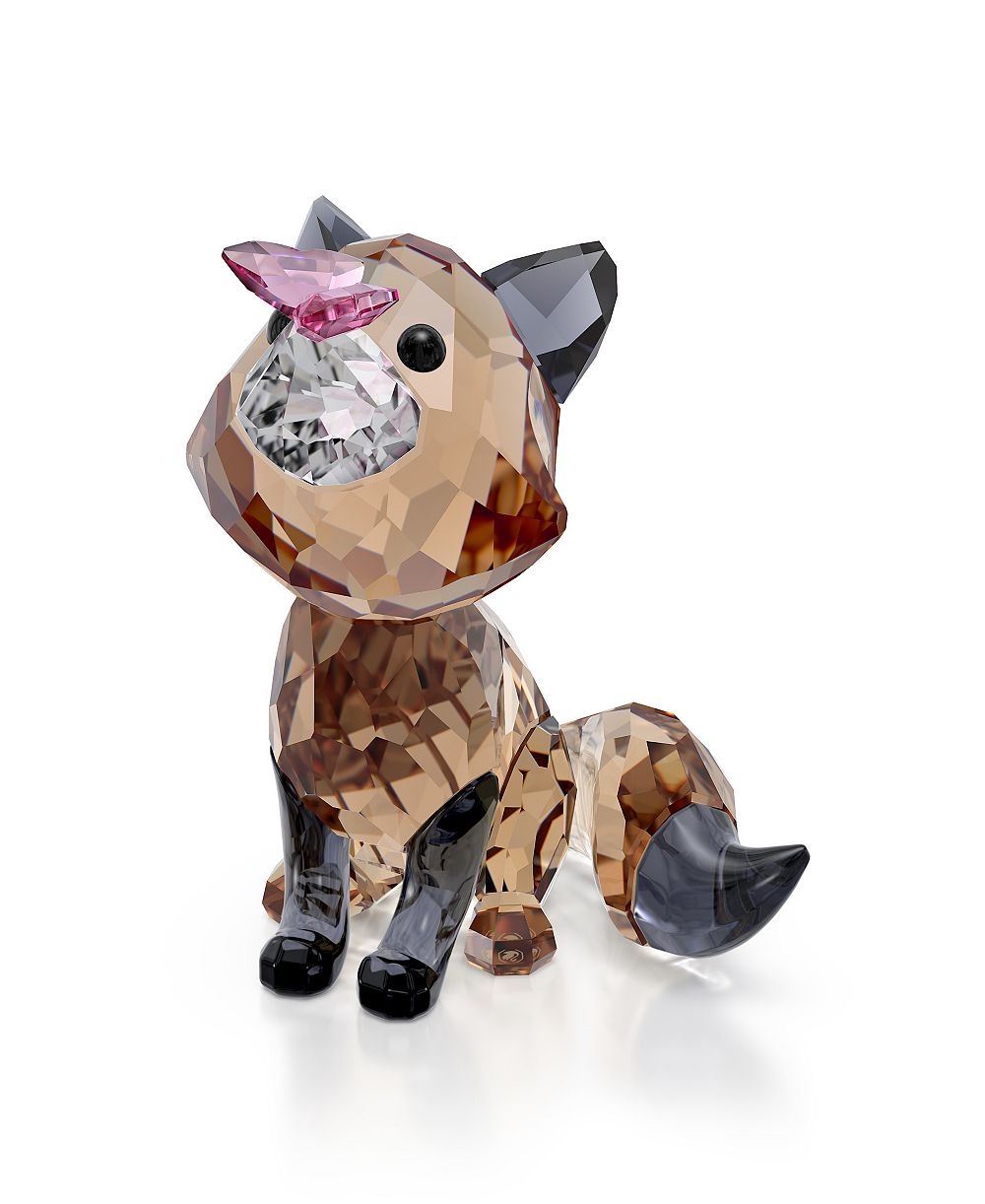 Swarovski Фигурка Idyllia Fox and Butterfly Crystal